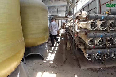 Nhà máy lọc nước “triệu đô” bỏ hoang ở Cần Giờ