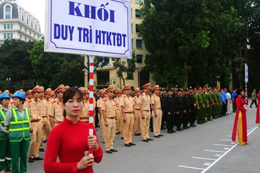 Hà Nội ra quân đảm bảo trật tự đô thị, trật tự giao thông