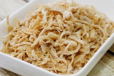 Cách làm ruốc thịt gà để dành ăn xôi, "cứu đói" những ngày bận rộn