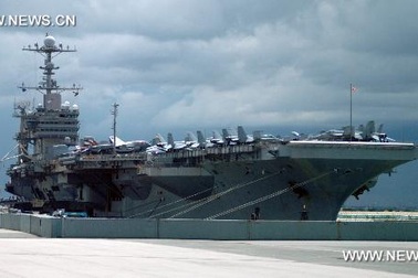 Siêu tàu chiến Mỹ ghé thăm Thái Lan