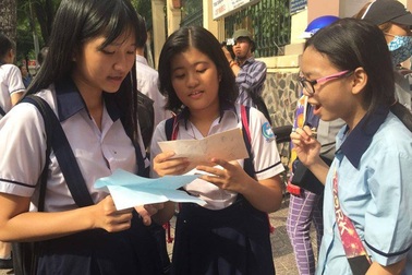 TPHCM sẽ không công bố đề thi minh họa lớp 10