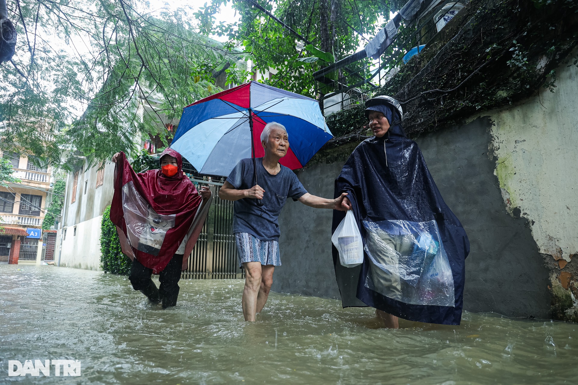 Lũ sông Hồng lên đột ngột, người Hà Nội hối hả kê cao đồ, sơ tán khỏi chỗ ở - 2