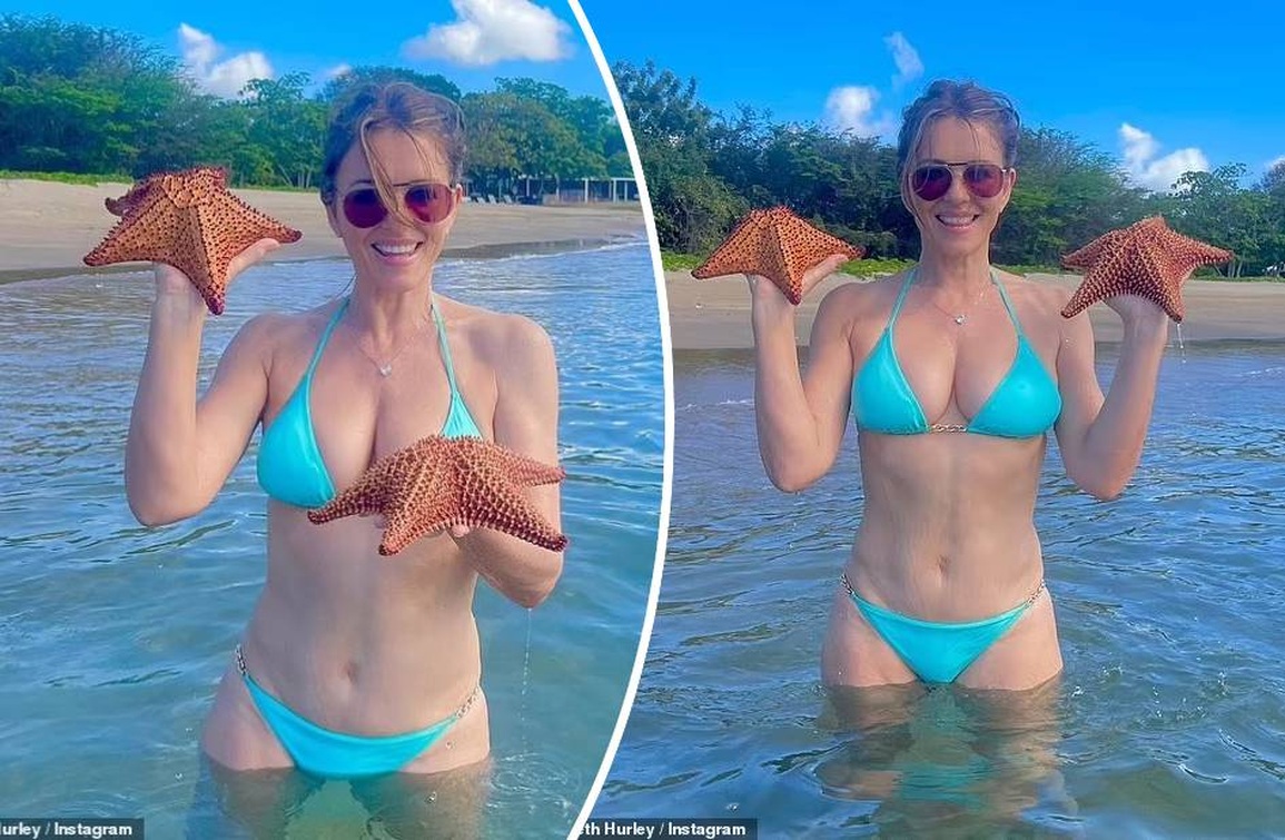 Người mẫu Liz Hurley bị chỉ trích vì một hành động tưởng như vô hại - 1 Người mẫu Liz Hurley bị chỉ trích vì một hành động tưởng như vô hại - 1