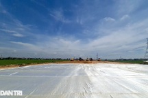 Công trường đường cao tốc Bắc - Nam qua Nghệ An