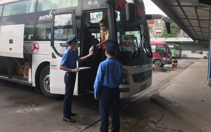 Thanh tra Sở GTVT Hà Nội: &quot;Qua kiểm tra, các phương tiện đều đã chấp hành nghiêm các biện pháp phòng, chống dịch Covid-19 theo quy định&quot;