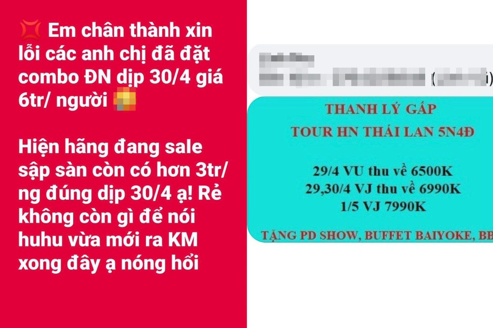 Dồn dập xả lỗ vé máy bay, tour 30/4: Khách thận trọng “sập bẫy” lừa