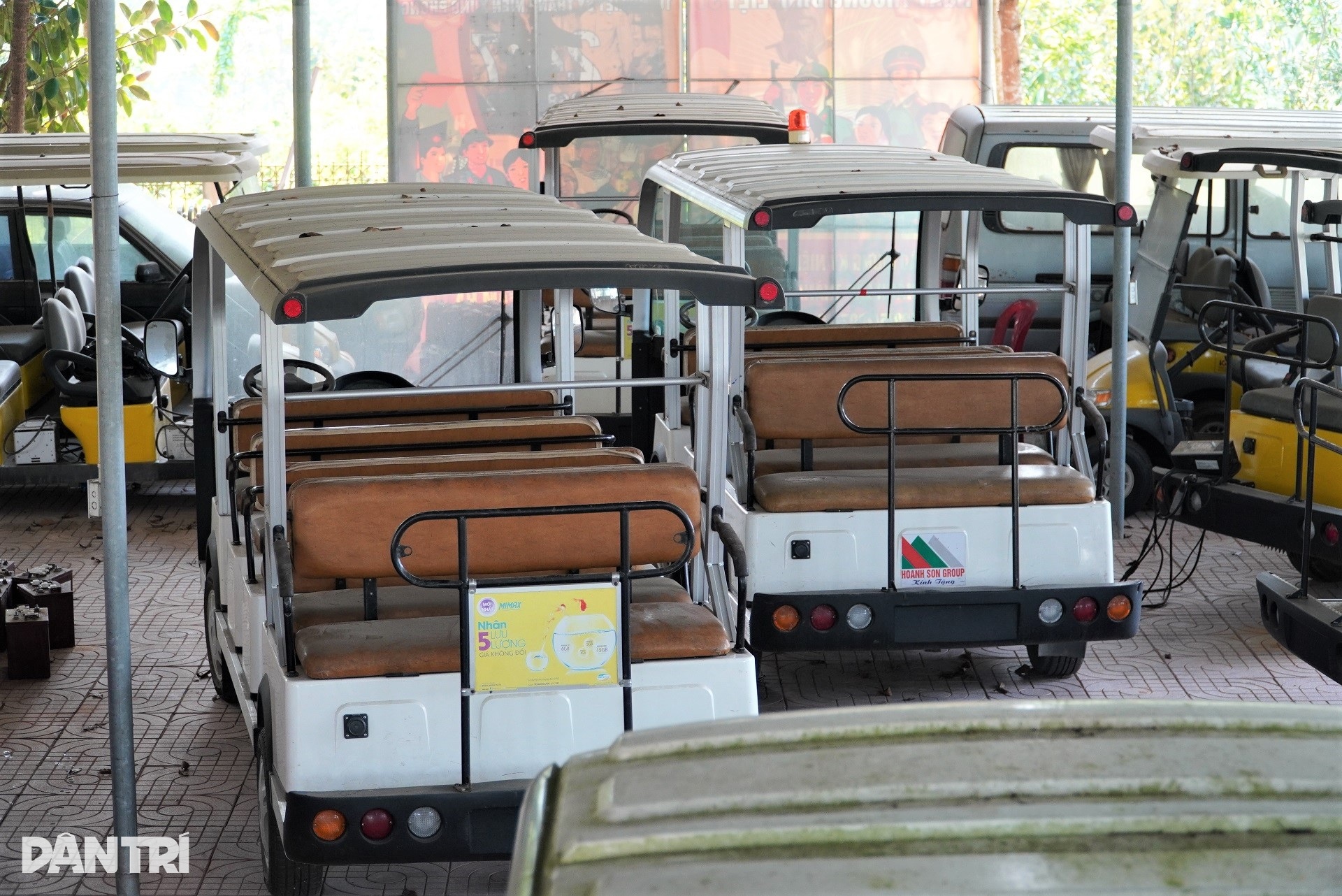 Dàn xe điện tiền tỷ nằm phủ bụi suốt 5 năm ở Khu di tích Ngã ba Đồng Lộc - 11