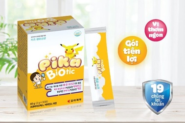 Pikabiotic - men vi sinh 19 chủng cho hệ tiêu hóa của trẻ luôn khỏe mạnh