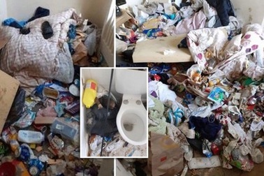 Chủ nhà "ngã ngửa" sau khi khách thuê rời đi