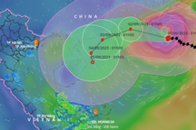 Bão Saola chuyển hướng, Nam Bộ mưa to 2 ngày đầu kỳ nghỉ