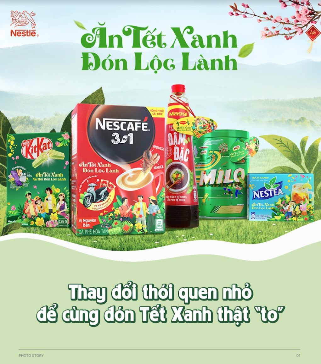 Tết xanh vì môi trường - 1 Tết xanh vì môi trường - 1