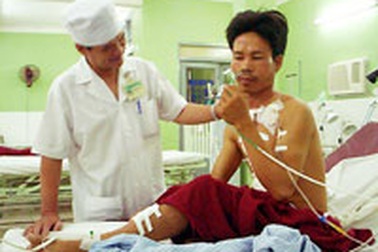 Cứu sống một bệnh nhân bị vỡ tim