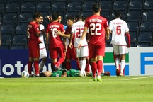 Thủ thành Bùi Tiến Dũng có khả năng vắng mặt ở trận gặp U23 Jordan