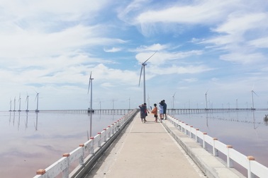 “Cánh đồng điện gió” Bạc Liêu trở thành điểm du lịch tiêu biểu ĐBSCL