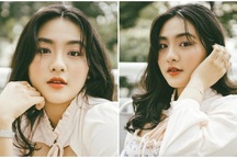 Nét đẹp tự nhiên vô cùng "hút" mắt của nữ sinh ĐH Tôn Đức Thắng