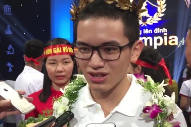 Phỏng vấn nhanh nhà vô địch Olympia 18 Nguyễn Hoàng Cường