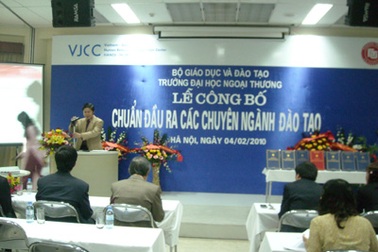 ĐH Ngoại thương công bố chuẩn đầu ra