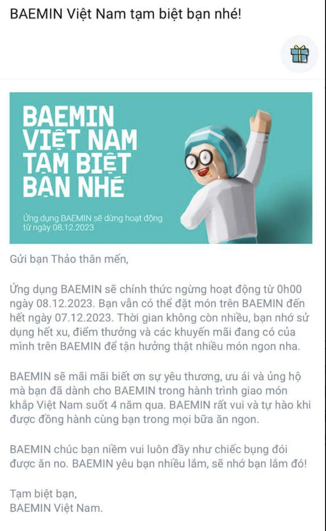 बेमिन ने वियतनाम में काम करना क्यों बंद कर दिया? - 1 Vì sao Baemin ngừng hoạt động tại Việt Nam? - 1