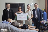 Gần 350 triệu đồng đến với cậu bé 8 tuổi sống thoi thóp sau tai nạn