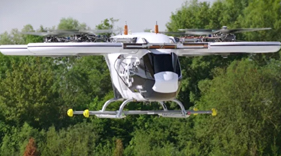Taxi bay của Airbus đã có cuộc thử nghiệm đầu tiên thành công - 1 Taxi bay của Airbus đã có cuộc thử nghiệm đầu tiên thành công - 1