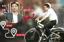 MC Thành Trung "sốc" trước chàng trai si tình đạp xe từ Hà Nội về Thanh Hóa