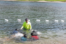 Hàng trăm trẻ em được dạy bơi miễn phí để phòng tai nạn đuối nước