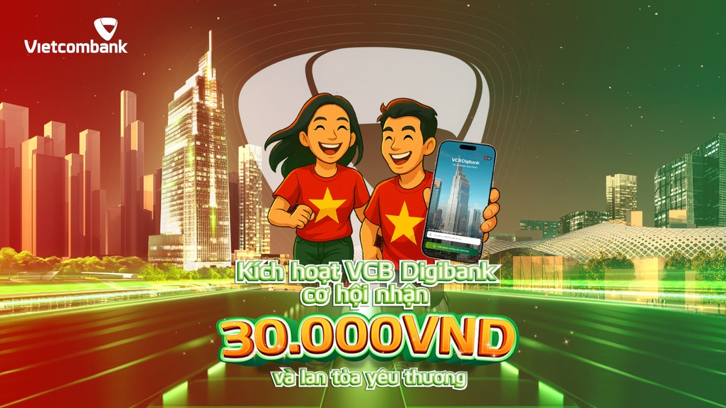 Vietcombank đồng hành “Cùng Việt Nam tiến bước - 1 tỷ bước chân tiến vào kỷ nguyên mới” - 2 Vietcombank đồng hành “Cùng Việt Nam tiến bước - 1 tỷ bước chân tiến vào kỷ nguyên mới” - 2