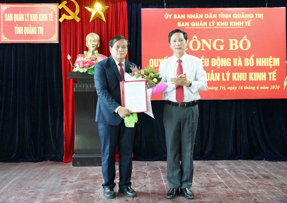 Quảng Trị bổ nhiệm nhiều cán bộ chủ chốt sau thời gian dài bị khuyết - 1 Quảng Trị bổ nhiệm nhiều cán bộ chủ chốt sau thời gian dài bị khuyết - 1