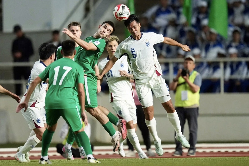 Thua Turkmenistan, Thái Lan có nguy cơ bị loại khỏi Asian Cup 2027 - 2 Thua Turkmenistan, Thái Lan có nguy cơ bị loại khỏi Asian Cup 2027 - 2