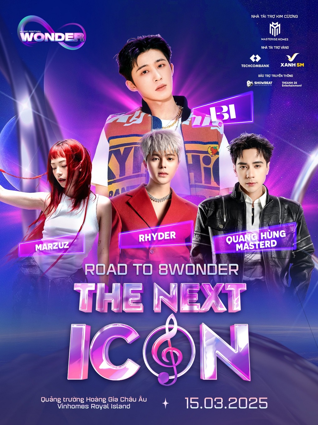 Lễ hội âm nhạc Road to 8Wonder sắp diễn ra tại Vinhomes Royal Island - 2 Lễ hội âm nhạc Road to 8Wonder sắp diễn ra tại Vinhomes Royal Island - 2