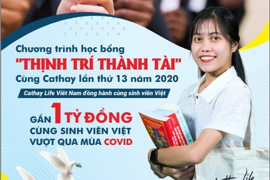 Khởi động chương trình học bổng “Thịnh trí thành tài” cùng Cathay
