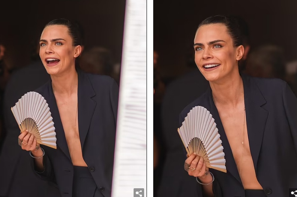 Siêu mẫu đồng tính Cara Delevingne táo bạo diện vest không nội y - 1 Siêu mẫu đồng tính Cara Delevingne táo bạo diện vest không nội y - 1