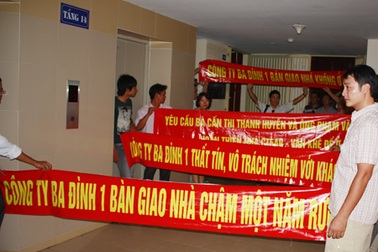 Bài 3: Chủ đầu tư "lươn lẹo", khách hàng bị đẩy ra đường