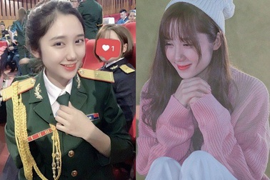 “Hot girl quân nhân” xinh đẹp, hát hay, là mẫu ảnh nổi tiếng