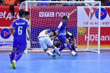 4 vé vào bán kết giải futsal cúp quốc gia đã có chủ