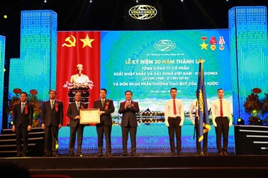 Vinaconex tự hào là thương hiệu hàng đầu ngành xây dựng Việt Nam