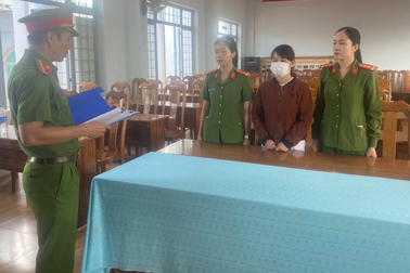 Bắt tạm giam người phụ nữ xé biên bản, tấn công cảnh sát giao thông