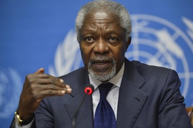 Ông Kofi Annan từ chức đặc phái viên LHQ về Syria‎ 