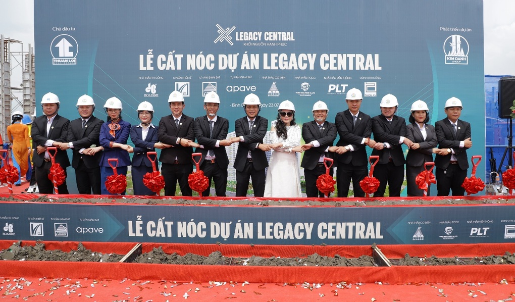 Dự án căn hộ Legacy Central cất nóc - 5 Dự án căn hộ Legacy Central cất nóc - 5