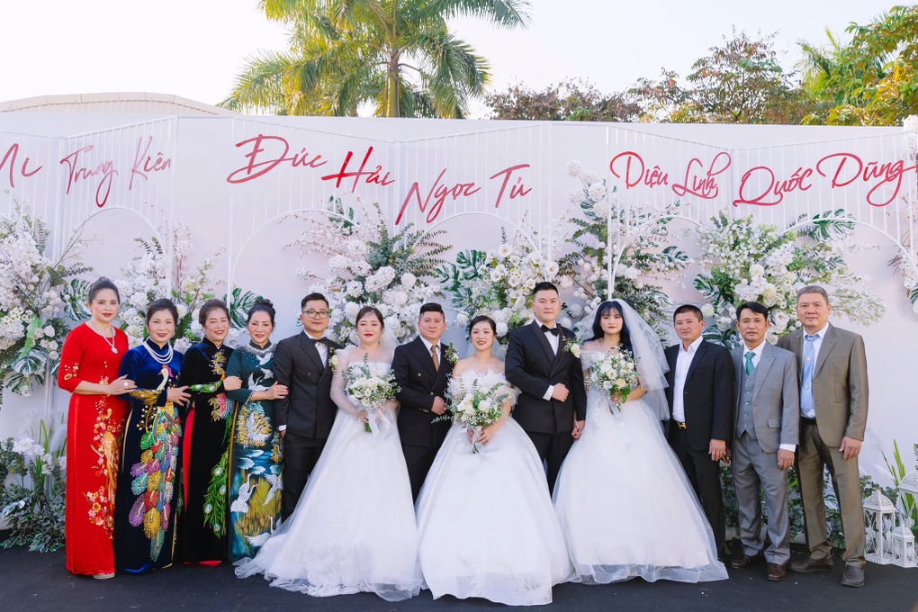 Ba anh chị em Vĩnh Phúc chi tiền tỷ tổ chức đám cưới chung một ngày - 6 Ba anh chị em Vĩnh Phúc chi tiền tỷ tổ chức đám cưới chung một ngày - 6