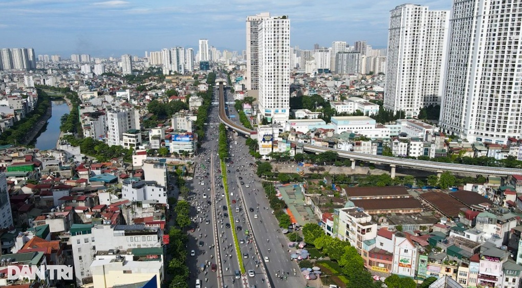 Tuyến đường đầu tiên ở Hà Nội sắp tách riêng làn ô tô, xe máy - 1 Tuyến đường đầu tiên ở Hà Nội sắp tách riêng làn ô tô, xe máy - 1