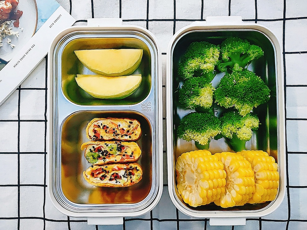 Những hộp cơm eat clean sắc màu, đủ chất dinh dưỡng của cô gái văn phòng - 4 Những hộp cơm eat clean sắc màu, đủ chất dinh dưỡng của cô gái văn phòng - 4
