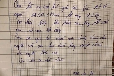 Bé gái 2 tháng tuổi bị bỏ rơi trước cổng chùa ở Nam Định