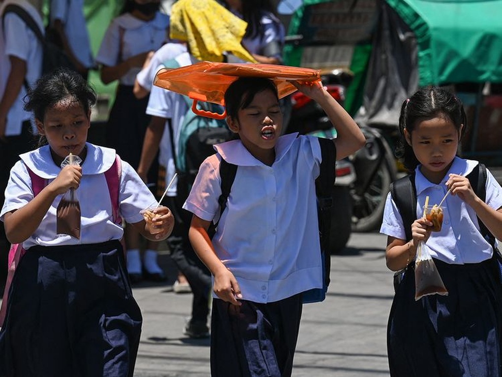 Nắng nóng kỷ lục trong hơn 100 năm, Philippines đóng cửa trường học - 1 Nắng nóng kỷ lục trong hơn 100 năm, Philippines đóng cửa trường học - 1