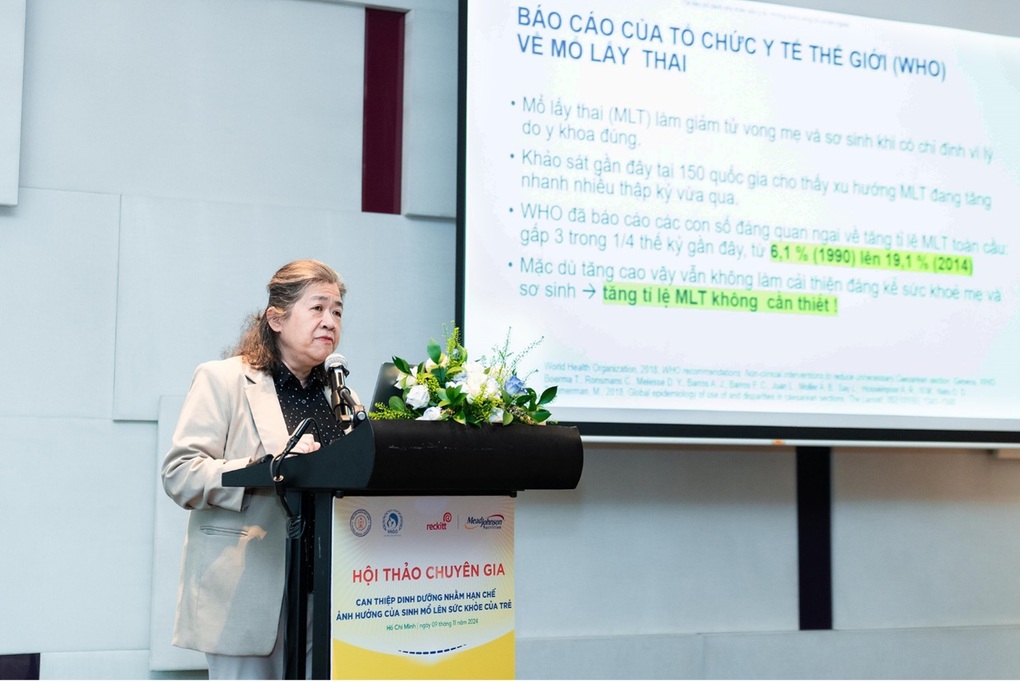 Giải pháp dinh dưỡng giúp tăng đề kháng cho trẻ sinh mổ - 2