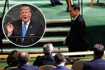 Đại sứ Triều Tiên bỏ ra ngoài trước khi ông Trump phát biểu tại Liên Hợp Quốc