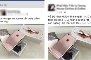 4 thanh niên Việt nhận là chủ nhân iPhone 6S vàng hồng bị cán gãy