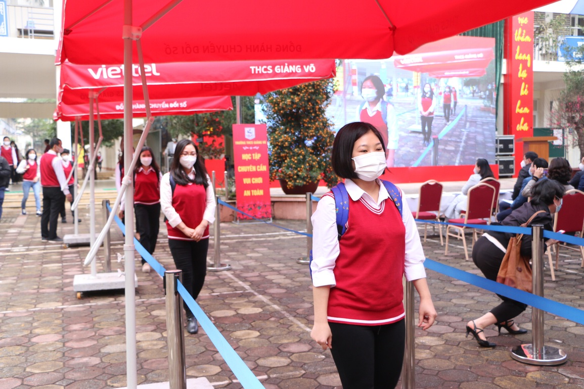 Hà Nội: Diễn tập cho học sinh đi học trực tiếp - 2 Hà Nội: Diễn tập cho học sinh đi học trực tiếp - 2