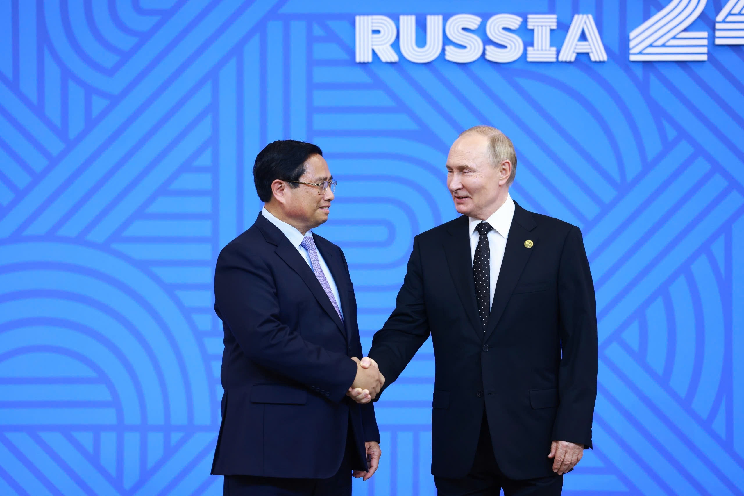 Tổng thống Nga Putin đón lãnh đạo cấp cao các nước dự Hội nghị BRICS - 3