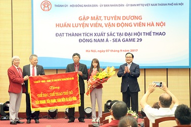 Hà Nội chi 3,6 tỷ đồng thưởng vận động viên SEA Games 29